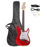 GST Rosewood Fingerboard Electric GuitarBagShoulder Strap Pick Whammy Bar 70454187