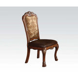 Vintage and Cherry Oak Side Chair with Claw Leg B062P209246