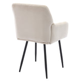 Dining Chairs Set of 2, Upholstered Kitchen Chairs with Comfortable Seat, velvet Dining Chairs with W3112P254925