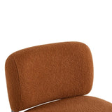 25.5" Modern Boucle Lounge Chair with Solid Wood Frame, Soft and Durable Boucle Upholstery, Perfect N767P256376D