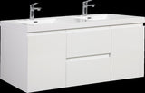 60" Floating Bathroom Vanity with Sink, Modern Wall-Mounted Bathroom Storage Vanity Cabinet with W1573P152689
