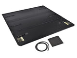 Matte Black Hard Tri-Fold Truck Bed Cover, 5FT Waterproof Tonneau Cover with LED Replacement for 82794751