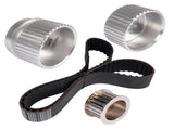 Pulley Kit Fit for Ford SBF 289 302 351W Small Block Only Fit Non-A/C Cars 96631372