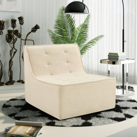 ZUN Fireside Chair, Lazy Floor Sofa Couch, Large Bean Bag Chair for Adults with High Resilience Foam for W1998P195214