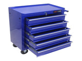 5 Drawer Tool Chest, Tool Storage Cabinet for Garage Storage with 4 Wheels and Locking System, BLUE W1102107323