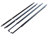 Door Belt Molding Weatherstrip Set for 1995-2002 Toyota Corolla 1.8L Front Rear 75710-02050 72638917