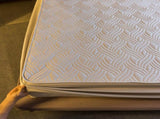 Quilted Fitted Sheet King Size, Fits Mattress Upto 15" Deep, 3-Piece Set 97002897
