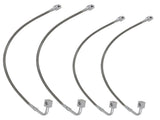 Stainless Steel Extended Brake Lines Fit fit for Jeep Wrangler 2WD/4WD 2007-2017 13338697