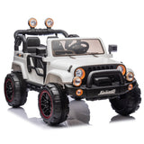 ZUN 24V Kids Ride On Electric Car W/Parents Control,Seat width 19.09in,2WD,Rear suspension,Trunk W1578P228746