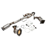 ZUN For 2009 To 2014 Nissan Murano 3.5L V6 Catalytic Converter Set With Flex Y Pipe 88421538