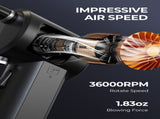Compressed Air Duster, New Generation Canned Air, 36000 RPM Electric Air Can for Computer Keyboard 54217703