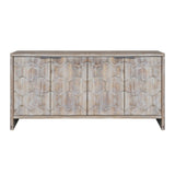 Accent Cabinet Farmhouse Style 4 Door Wooden Cabinet Sideboard Buffet Server Cabinet Storage W1435P151555