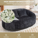 COOLMORE Bean Bag sofa Lazy Sofa Durable Comfort Lounger High Back Bean Bag Chair Couch for Adults W395P181440