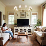 Mid Century Glass Chandelier Modern Gold Pendant Light Fixture, 10 Light Farmhouse Chandeliers for 71833627