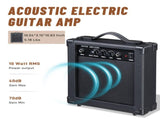 KMA102 41In Basswood Panel Matte Edging Folk Guitar with 15W Amplifier Bag Tuner 28785780