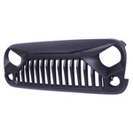 ZUN ABS Plastic Car Front Bumper Grille for 2007-2018 Jeep Wrangler JK ABS Plastic Coating with Rivet 03112395