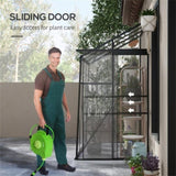 Walk-In Polycarbonate Greenhouse with Roof Vent -AS 99973534