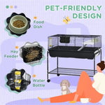 ZUN Hamster Cage/small animal cage/Pet cages （Prohibited by WalMart） 94536410