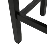 Set of 2, 26.75" Backless Leather Counter Height Barstool, Beige 74492.00FBGE