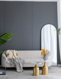 28x1x74" Celine Black Arch Body Mirror W2078P154679