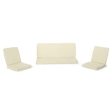 CAROLINA CLUB CHAIR & LOVESEAT CUSHION SET, CREAM, N775P270159C