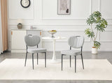 Dining Chairs Set of 2, Premium Leather Upholstered Dining Room Chairs, High-Resilience Sponge W3493P449247