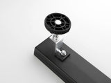 28 Inch Linear Shower Drain with Removable Square Patterned Grate, 304 Stainless Steel with Hair 17007770
