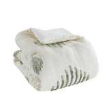 Full/Queen 3 Piece Cotton Blend Chenille Comforter Set B035128814