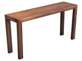 46 inch Pinewood Table, Console Table Entrance Table, Narrow Sofa Table for Living Room 02179294