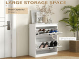 Shoe Storage Cabinet-White 83912031