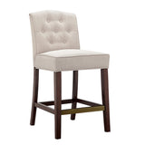 Tufted Counter Stool B03548287