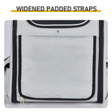 Pet Carrier, Expandable Cat Dog Carrier with Back Extension, Breathable Mesh Travel 47981506