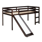 ZUN Loft Bed with Slide, Multifunctional Design, Twin 22317278