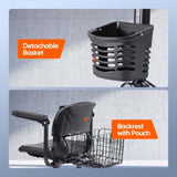 4 Wheel Compact Heavy Mobility with Lights, Battery Powered Electric Mobility Scooter, Electric 35118967