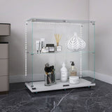 Tempered Glass Display Cabinet,Wine Cabinet,storage Cabinet,File Cabinet,with Bluetooth LED Light W3155P290424