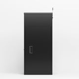Package Delivery Box for Outside Lock 16.7"L*16.8"W*36.4"H, Heavy-Duty Steel Package Drop Box 46470300