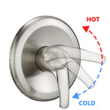 Drill-Free Stainless Steel Slide Bar Combo Rain Showerhead 7-Setting Hand, Dual Shower Head Spa W121947649