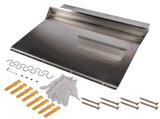 Range with Shelf 29.5 x 29.5 Inch Range Hood Wall Shield for Range Hood Stainless 30553584