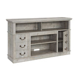 Traditional TV Media Stand Farmhouse Rustic Entertainment Console for TV Up to 65" with Open and W1758109216