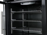 Black Single Door Fridge Cabinet Outdoor Kitchen Islands W5627P467408