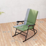 ZUN Garden chair / Rocking Chair 93190505