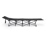 Folding Camping Cot Bed with Soft Pad, Portable Outdoor Cot, Adults Sleeping Bed for Home Office Nap 92690185