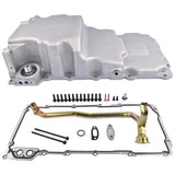302-3 LS Low Retro-Fit Aluminum Rear Sump Oil Pan for Chevy 4.8L 5.3L 6.0L 6.2L 63670118