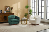 Swivel Accent Chair for Living Room, Sofa Chairs with Wood Base Side, Comfy Swivel Accent Chair with W2606P253944
