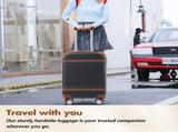 Hardshell Luggage Sets with Bags Lightweight Suitcase Double Spinner Wheels with TSA Lock ,Single N732P193485B