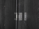 K&K 71" Tall Kitchen Pantry Cabinet with 3 Pull Out Cabinet Organizers, Farmhouse Embossed Texture N707P256507B