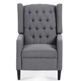 ZUN 27.16" Wide Manual Wing Chair Recliner W68062700