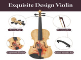 Professional 4/4 Full-Size Violin - Premium Sound, Durable & Lightweight Design with Complete 34004834