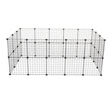 Pet Playpen, Small Animal Cage Indoor Portable Metal Wire Yard Fence for Small Animals, Guinea Pigs, 26976233