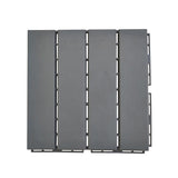 Plastic Interlocking Deck Tiles, 27 Pack, 11.8"x11.8" Waterproof Flooring Tiles for Indoor and 63174196